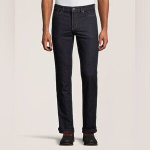 WindRiver Mens Plaid Flannel Lined TMax Straight Leg Jeans